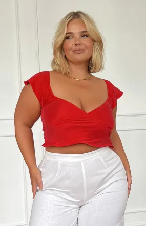 Anna Red Top