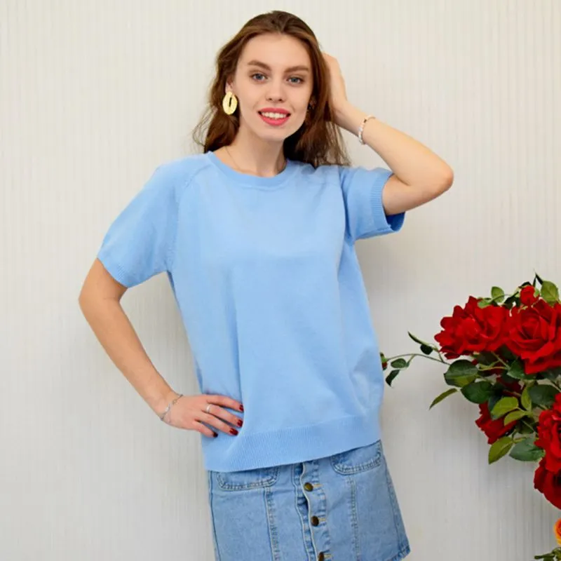 Basic Knit T-shirt