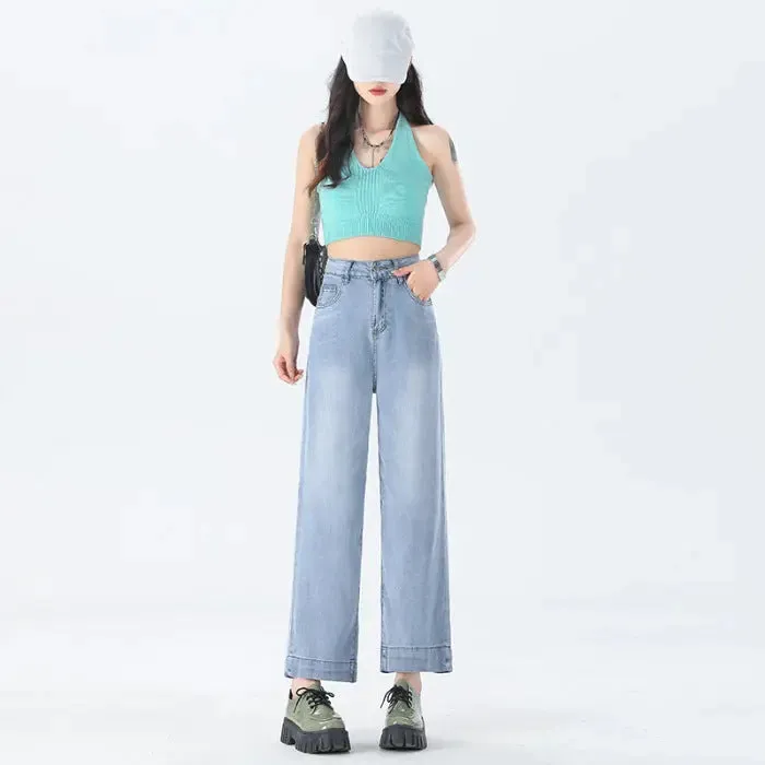 Lyocell Jeans Women's Summer Thin