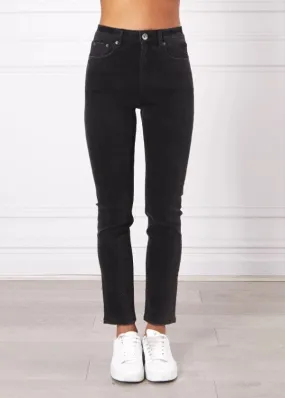 Olivia Mom Jeans Black