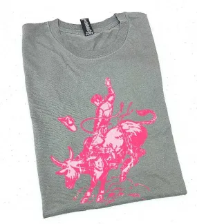 Pink Bronco Tee