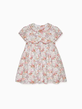 Pink Floral Romina Girl Dress