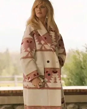 Yellowstone Beth Dutton Pink Coat